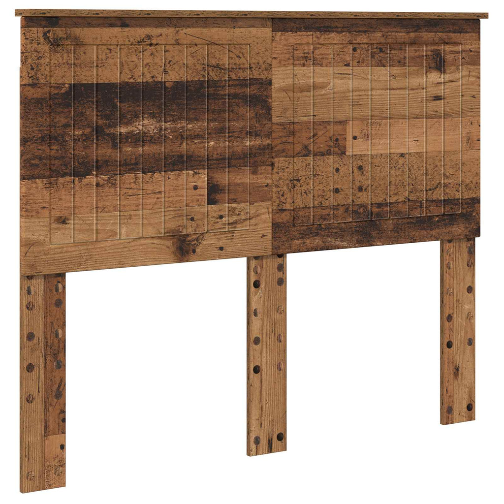 Kopfteil mit Kopfteil Altholz 120 cm Holzwerkstoff