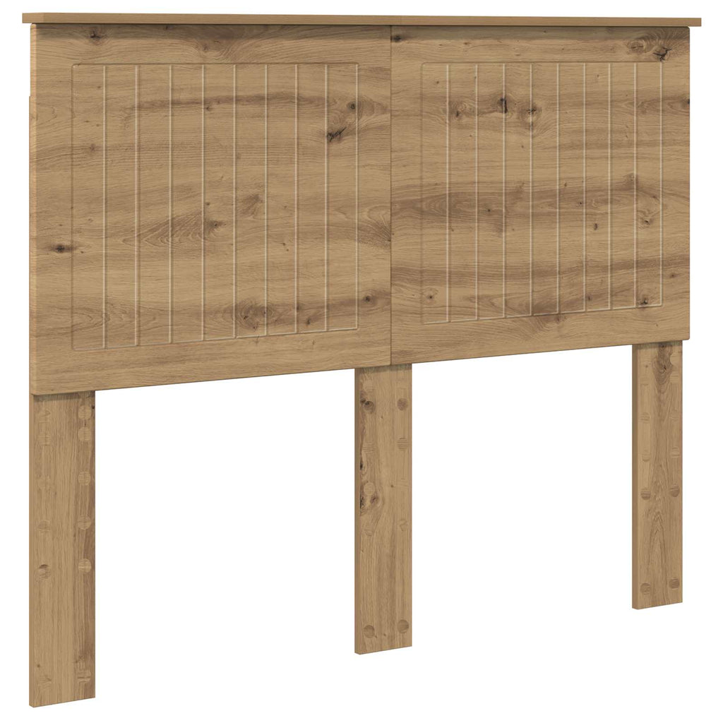 Kopfteil mit Kopfteil Artisan-Eiche 120 cm Holzwerkstoff