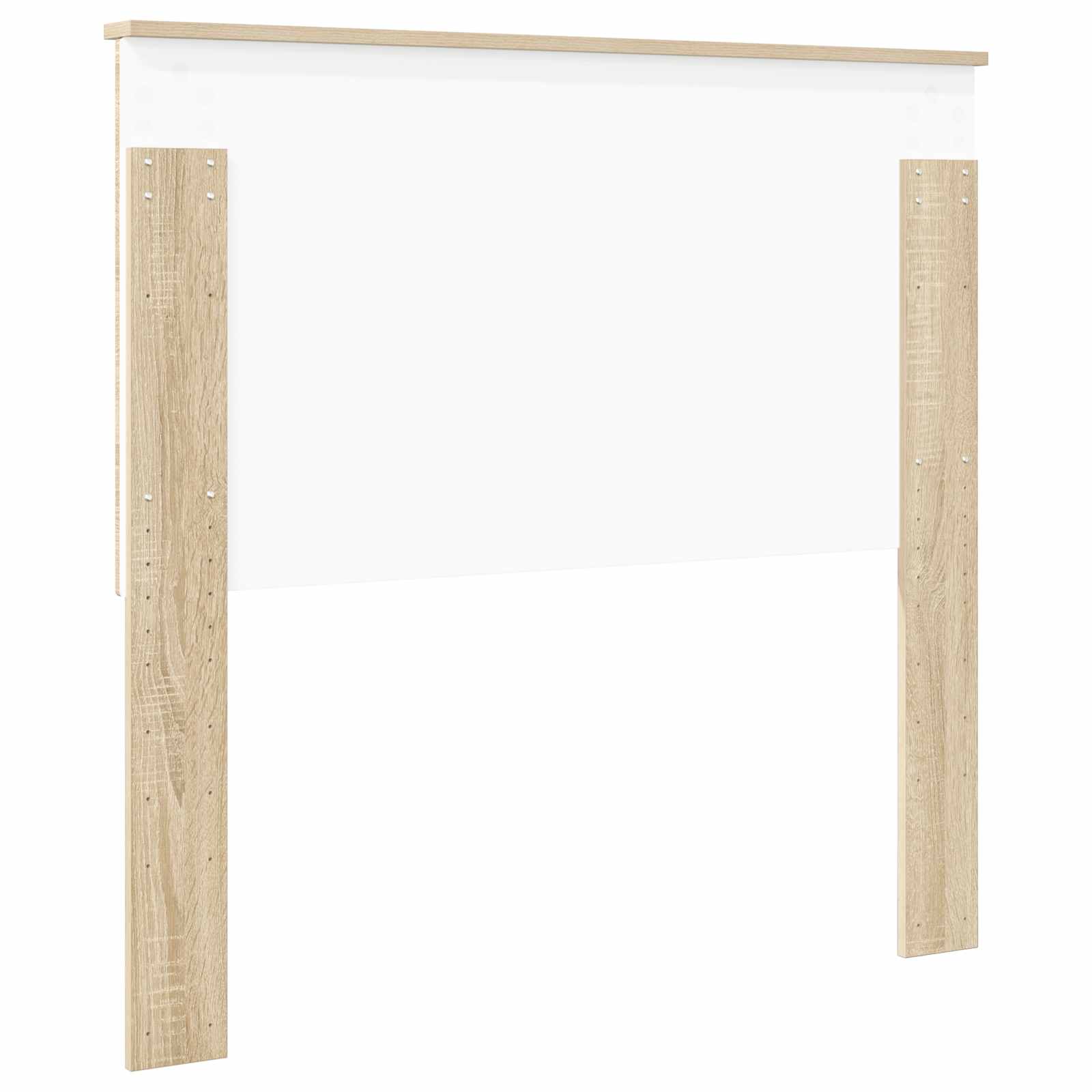 Kopfteil mit Kopfteil Sonoma-Eiche 100 cm Holzwerkstoff