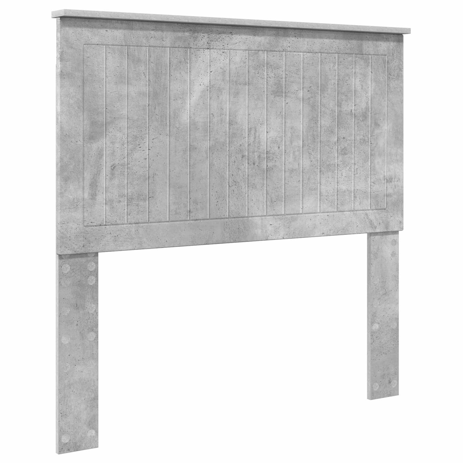 Kopfteil mit Kopfteil Beton Grau 100 cm Holzwerkstoff