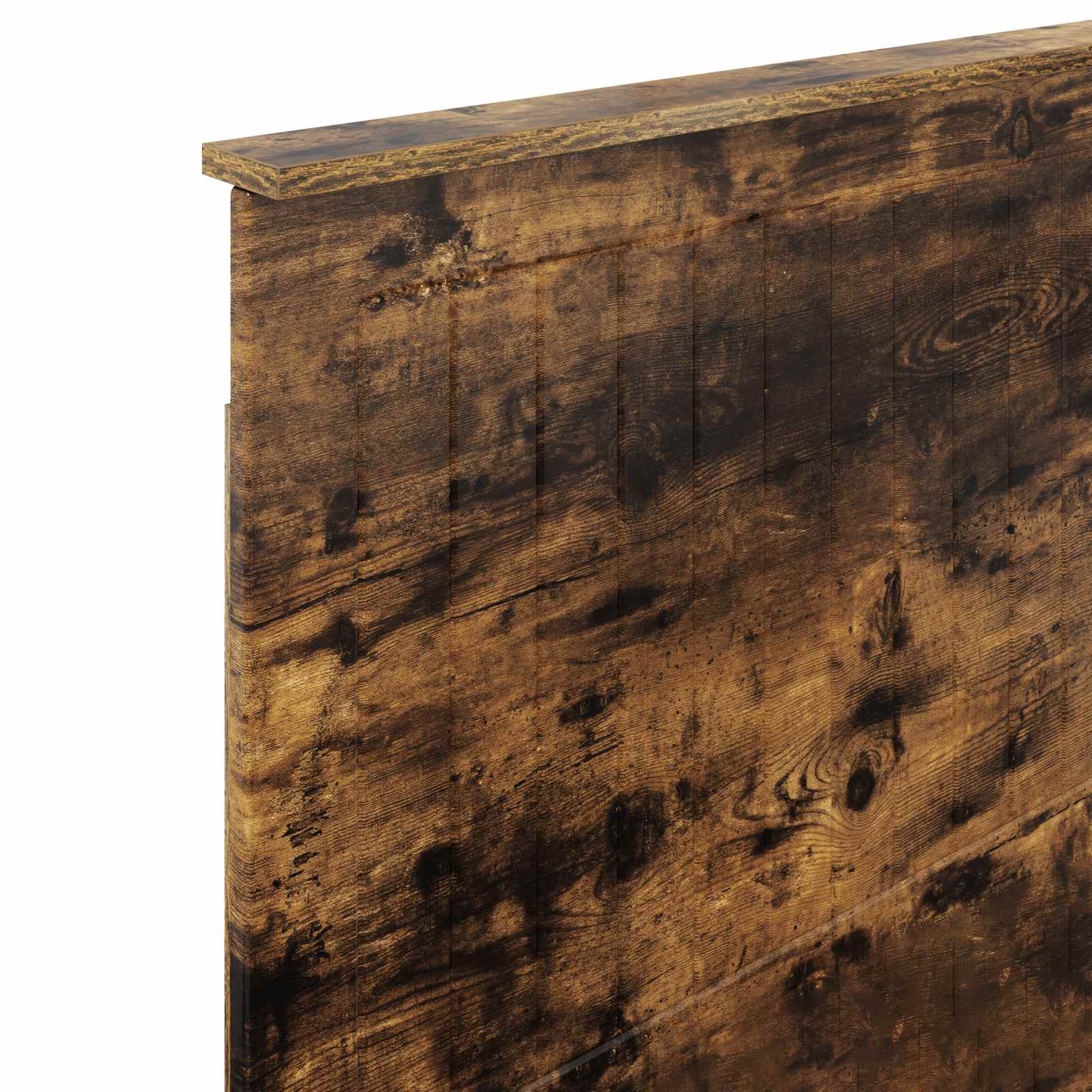 Kopfteil mit Kopfteil Geräucherte Eiche 100 cm Holzwerkstoff