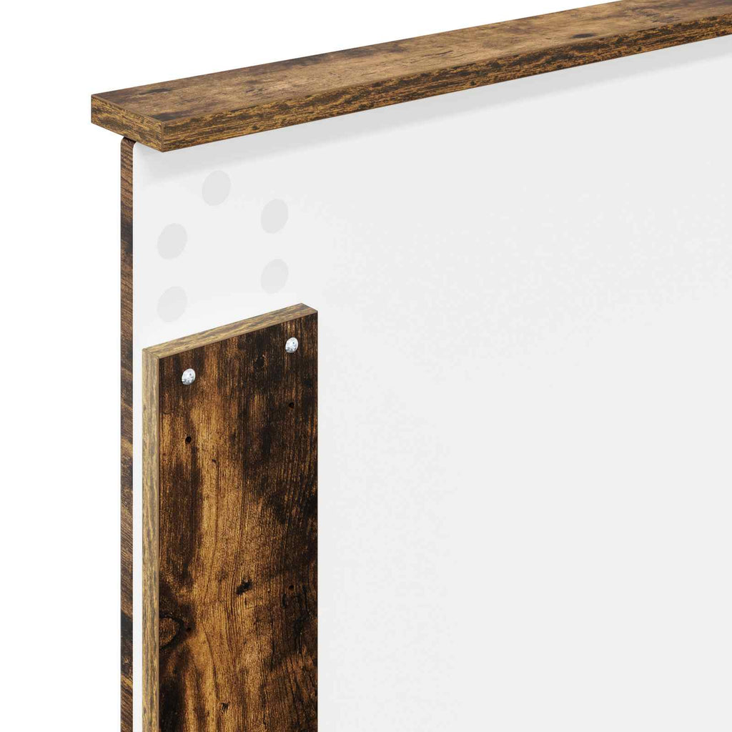 Kopfteil mit Kopfteil Geräucherte Eiche 100 cm Holzwerkstoff