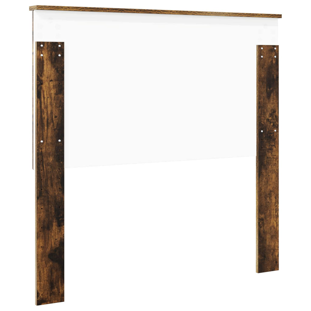 Kopfteil mit Kopfteil Geräucherte Eiche 100 cm Holzwerkstoff