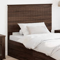 Kopfteil mit Kopfteil Braun Eichen-Optik 100 cm Holzwerkstoff