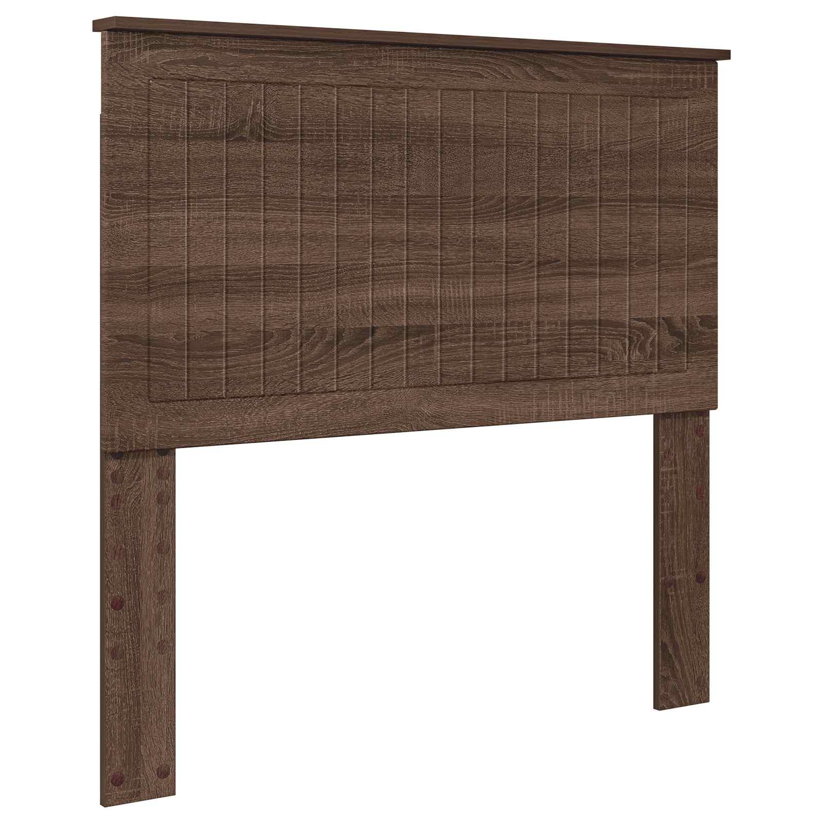 Kopfteil mit Kopfteil Braun Eichen-Optik 100 cm Holzwerkstoff