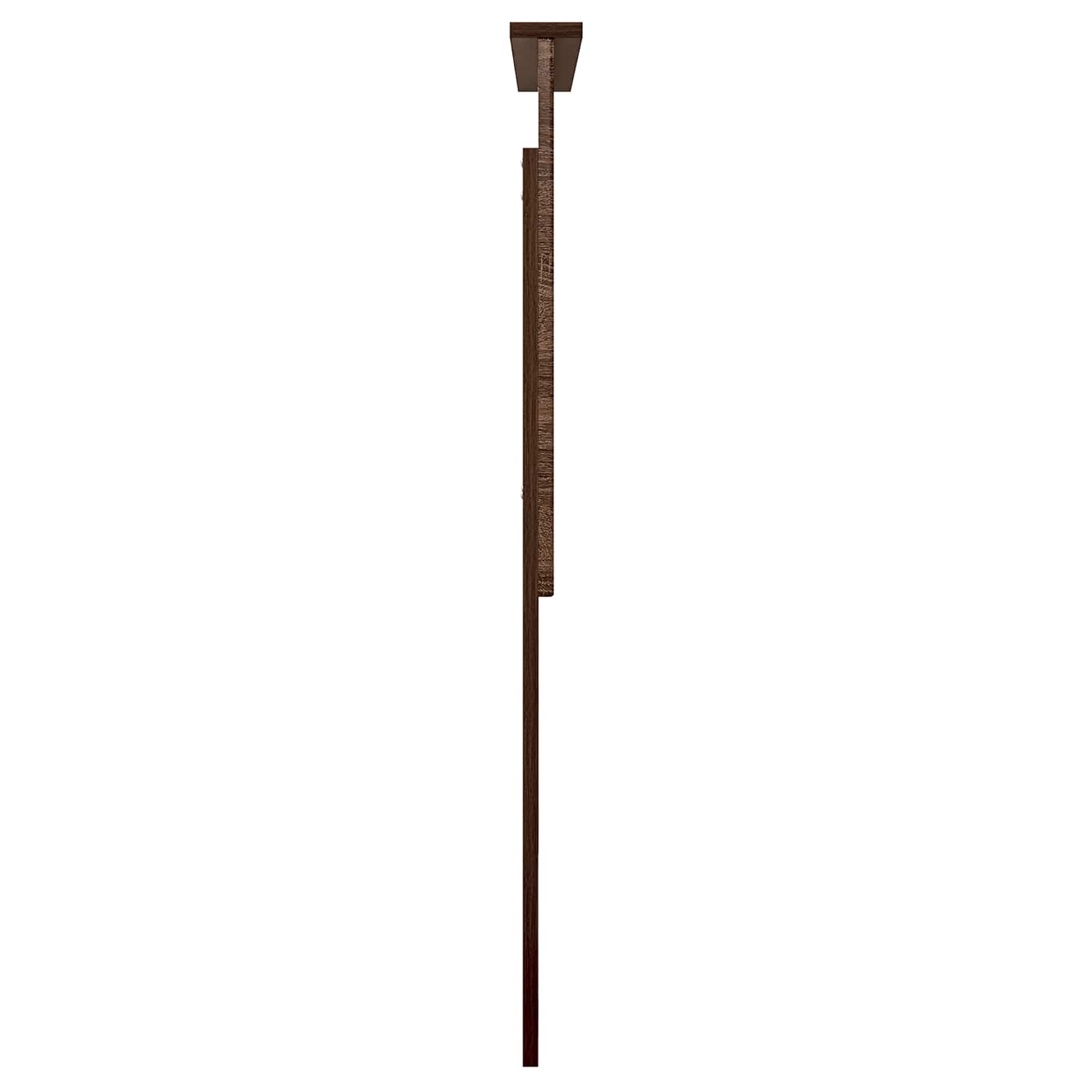 Kopfteil mit Kopfteil Braun Eichen-Optik 100 cm Holzwerkstoff