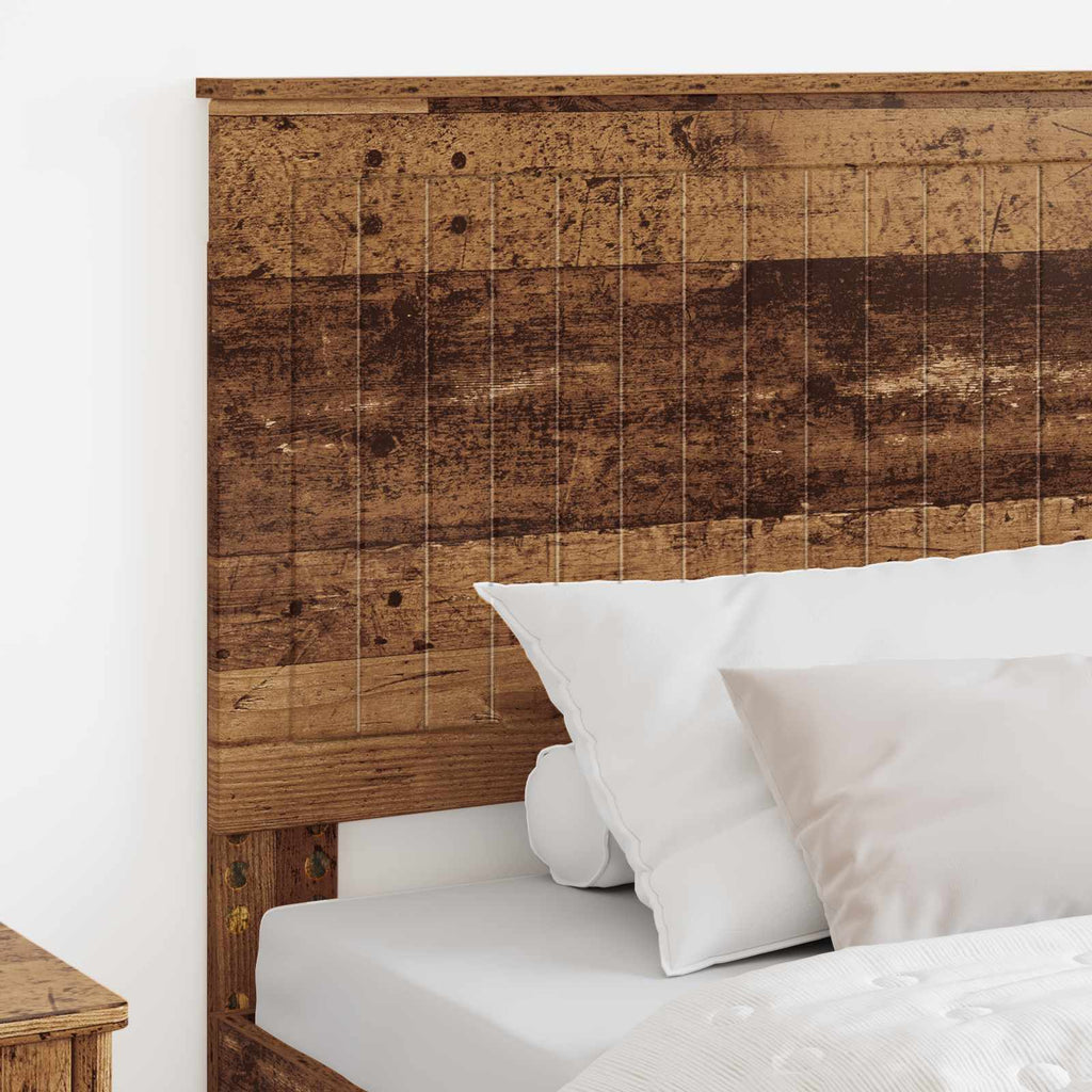 Kopfteil mit Kopfteil Altholz 100 cm Holzwerkstoff