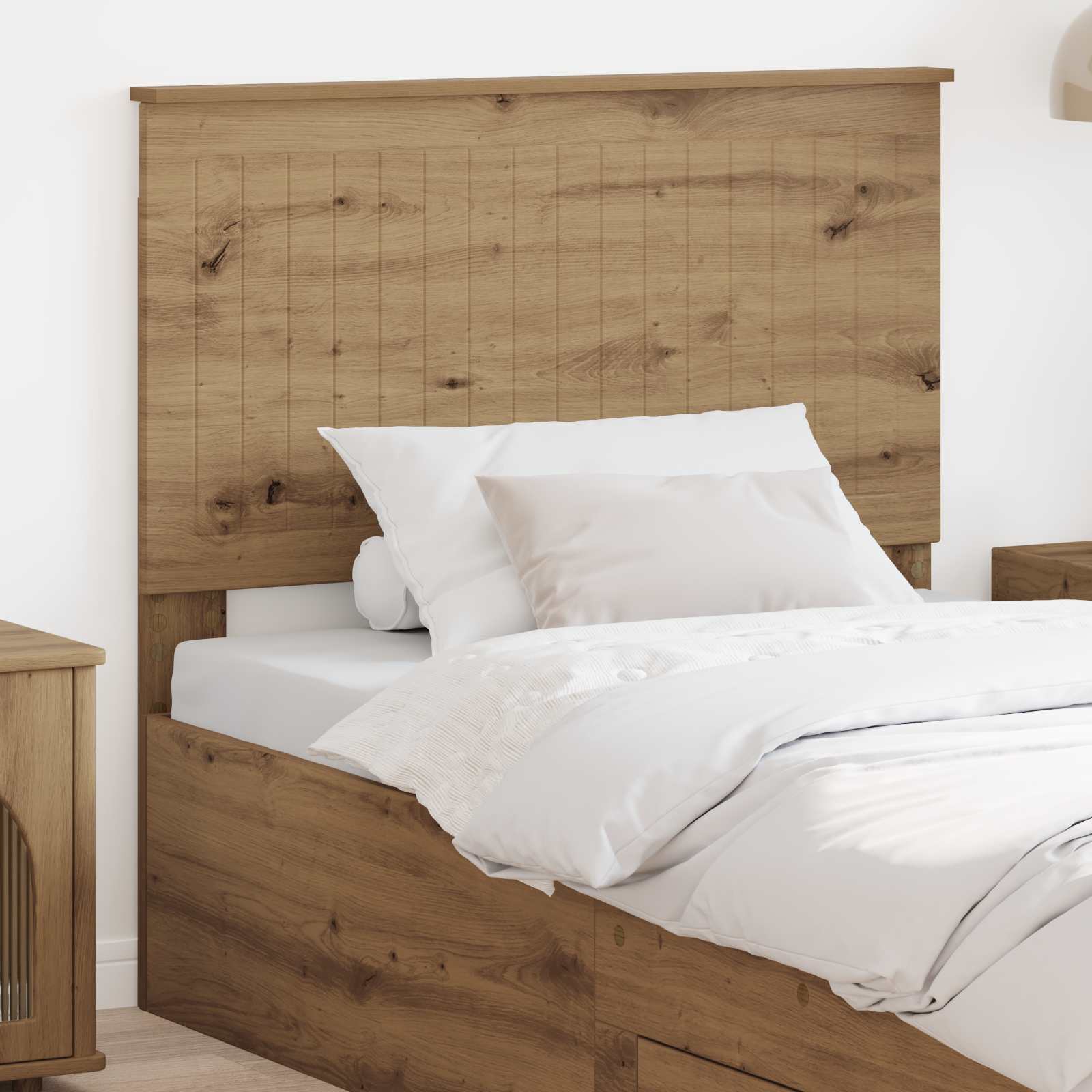 Kopfteil mit Kopfteil Artisan-Eiche 100 cm Holzwerkstoff