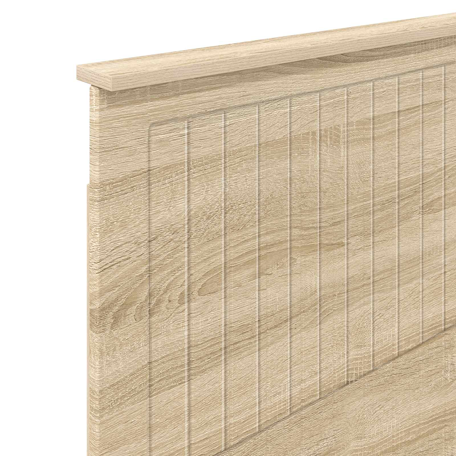 Kopfteil mit Kopfteil Sonoma-Eiche 90 cm Holzwerkstoff