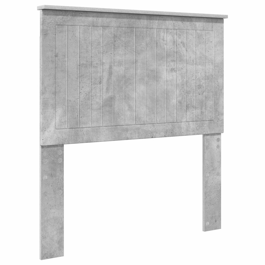 Kopfteil mit Kopfteil Beton Grau 90 cm Holzwerkstoff