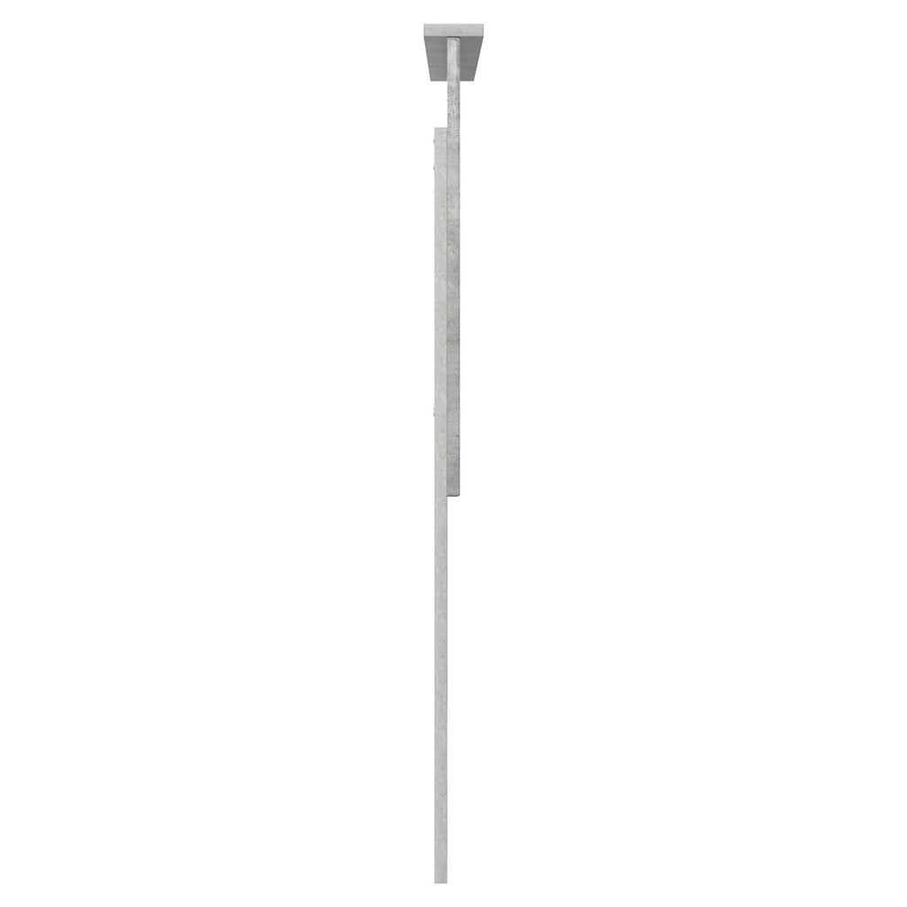 Kopfteil mit Kopfteil Beton Grau 90 cm Holzwerkstoff