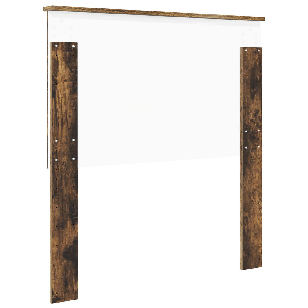 Kopfteil mit Kopfteil Geräucherte Eiche 90 cm Holzwerkstoff