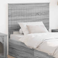 Kopfteil mit Kopfteil Graues Sonoma 90 cm Holzwerkstoff