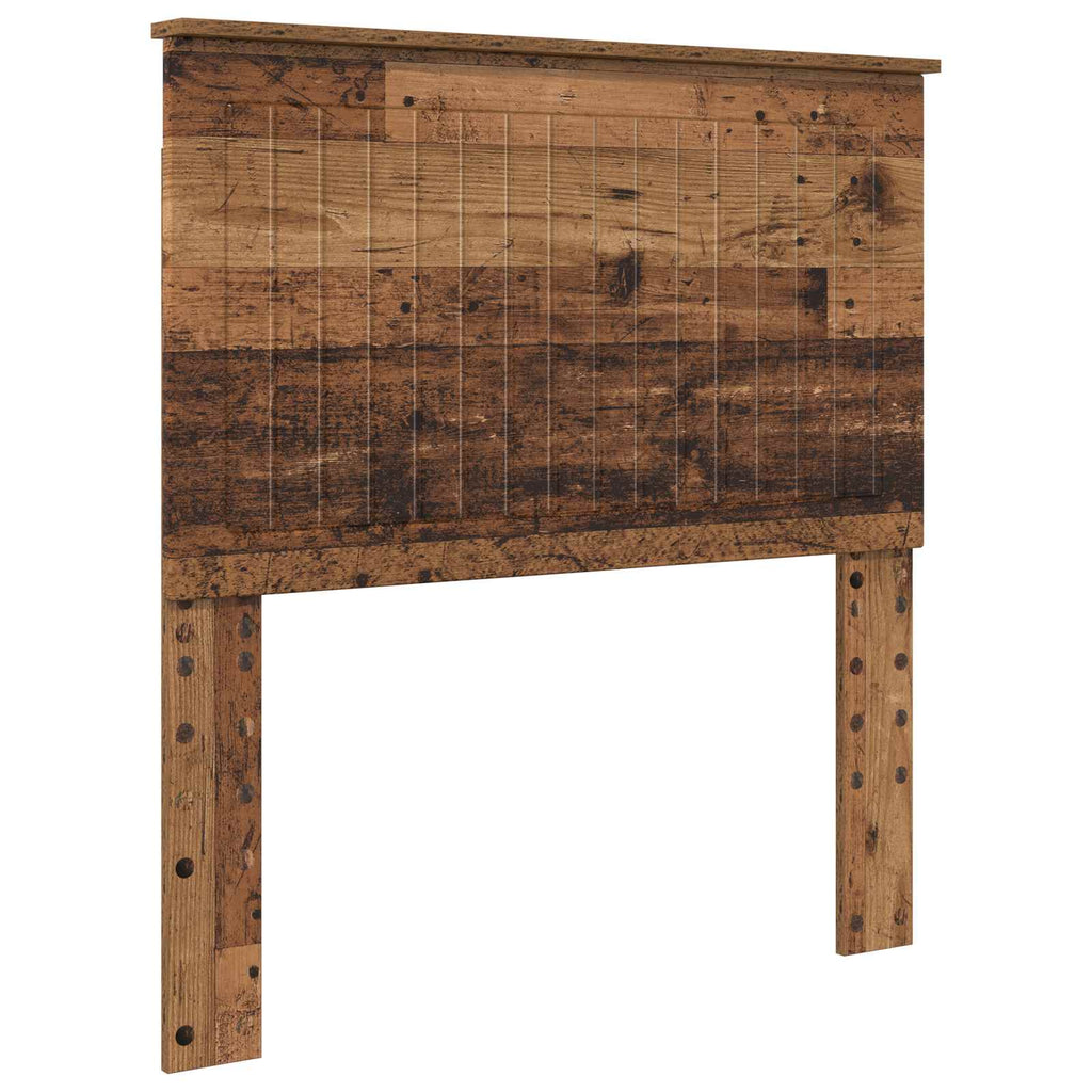 Kopfteil mit Kopfteil Altholz 90 cm Holzwerkstoff