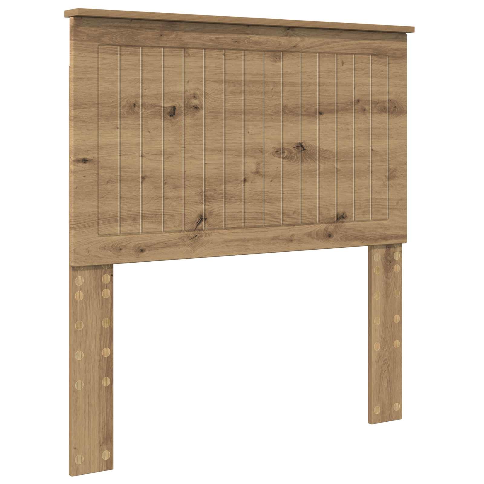 Kopfteil mit Kopfteil Artisan-Eiche 90 cm Holzwerkstoff