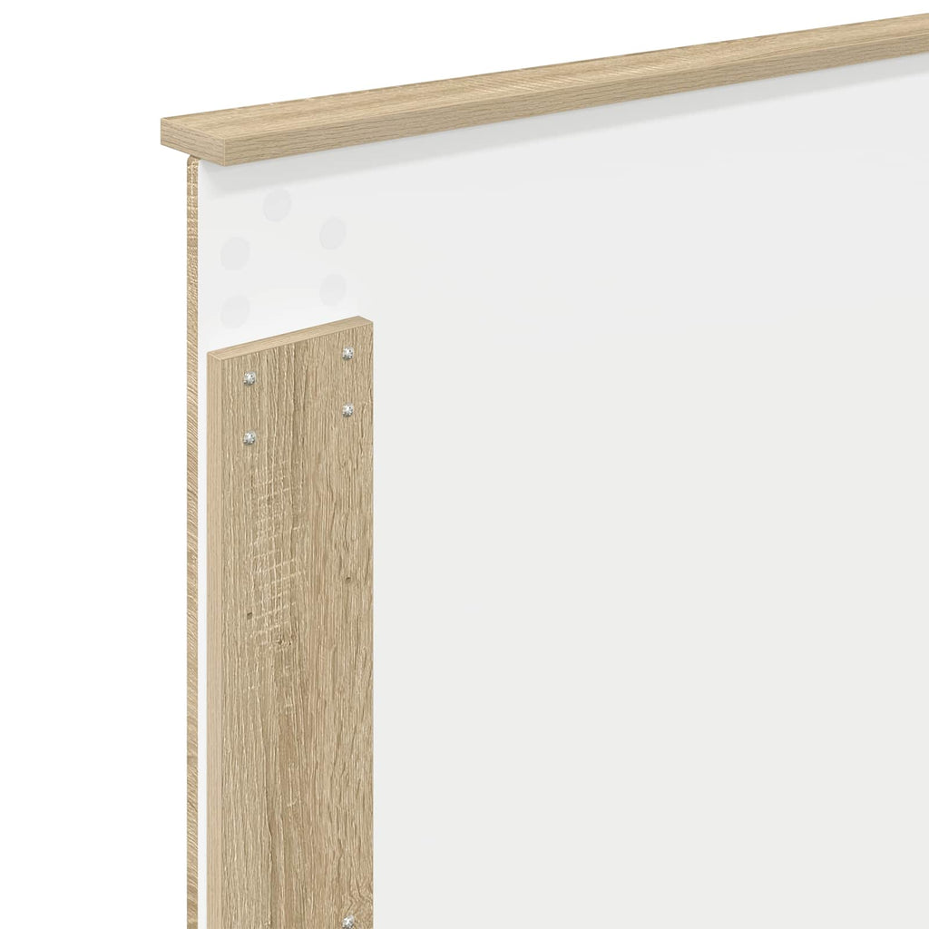 Kopfteil mit Kopfteil Sonoma-Eiche 80 cm Holzwerkstoff