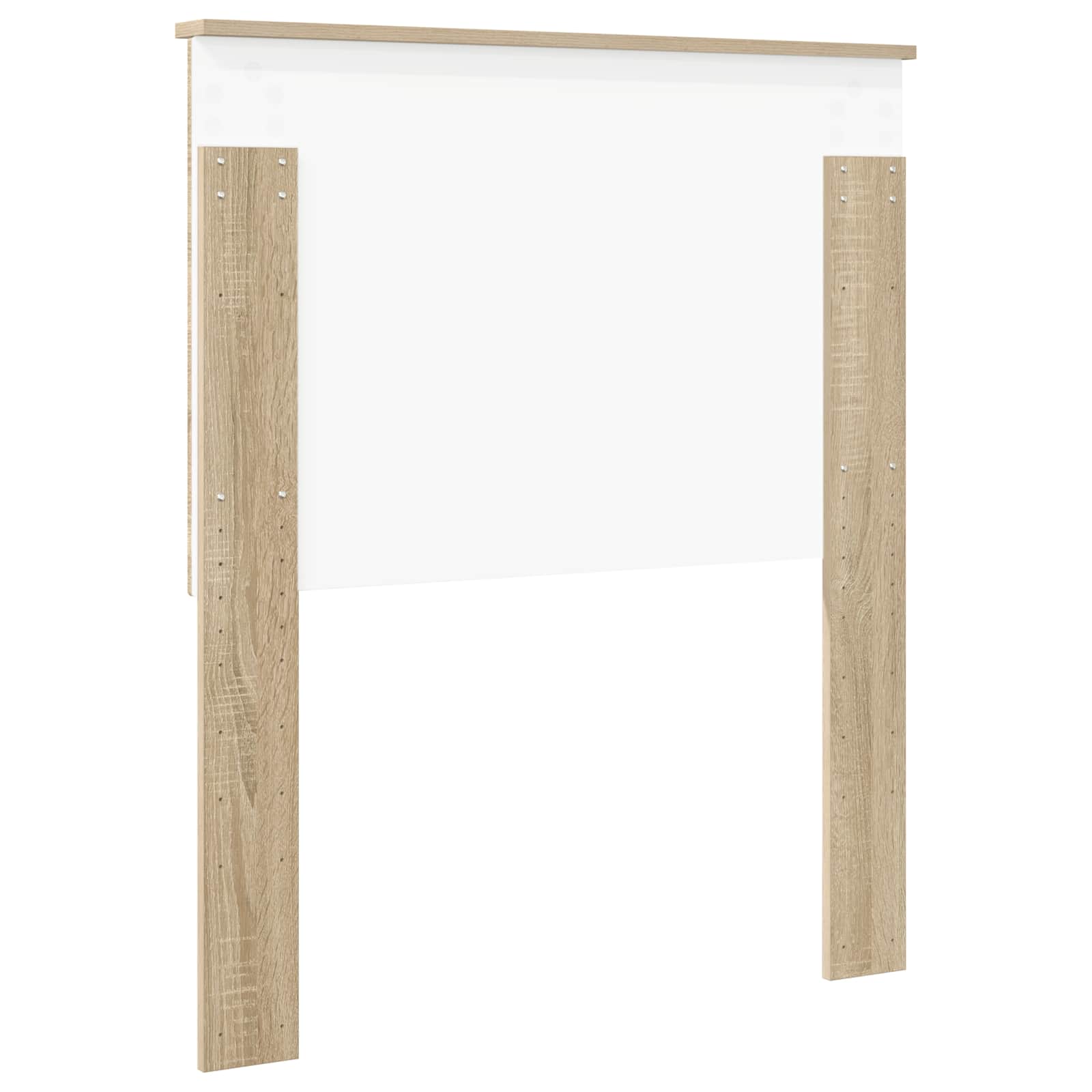Kopfteil mit Kopfteil Sonoma-Eiche 80 cm Holzwerkstoff
