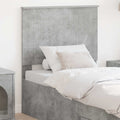 Kopfteil mit Kopfteil Beton Grau 80 cm Holzwerkstoff