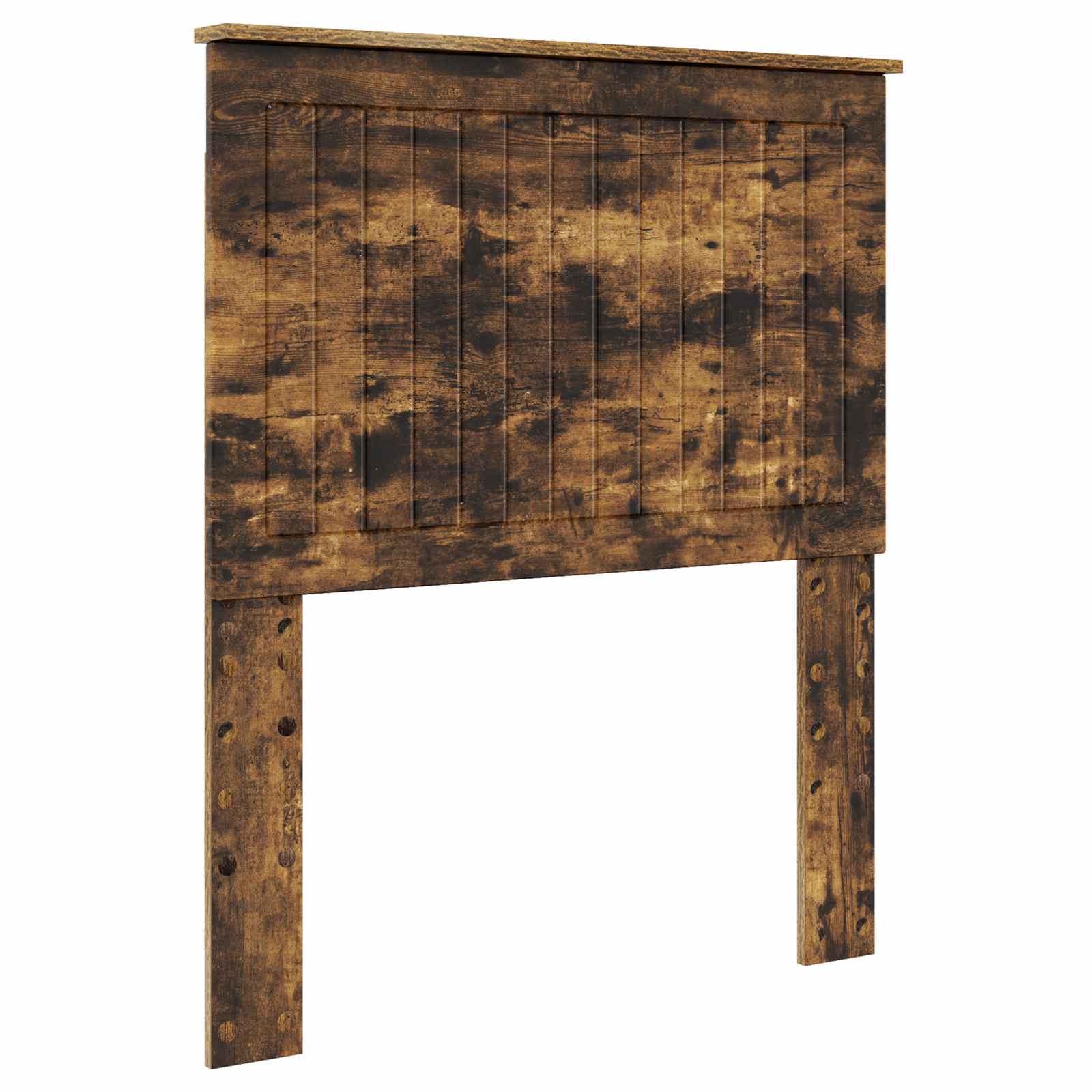 Kopfteil mit Kopfteil Geräucherte Eiche 80 cm Holzwerkstoff