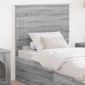 Kopfteil mit Kopfteil Graues Sonoma 80 cm Holzwerkstoff
