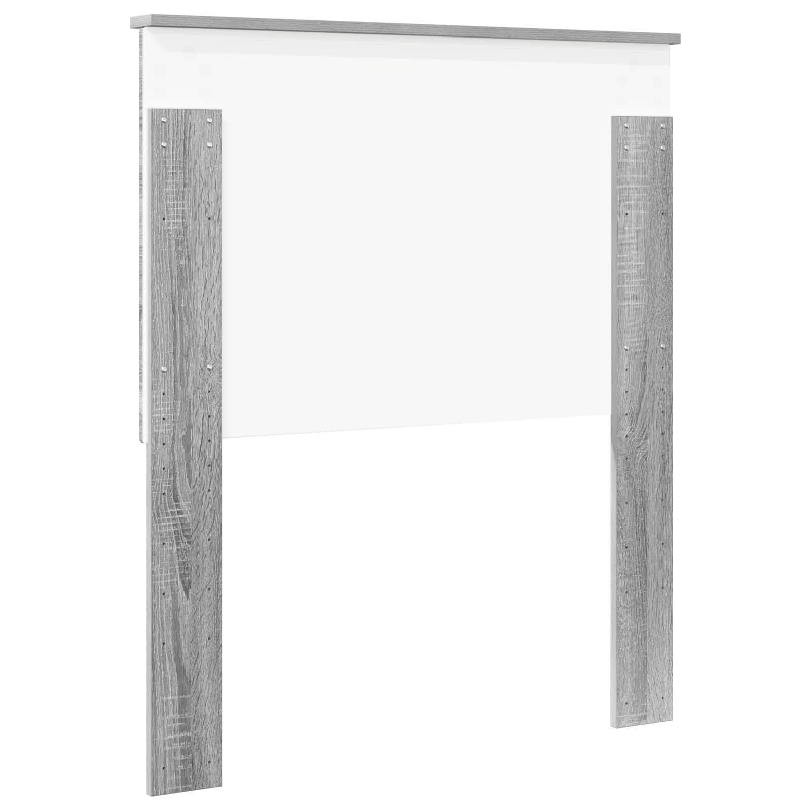 Kopfteil mit Kopfteil Graues Sonoma 80 cm Holzwerkstoff