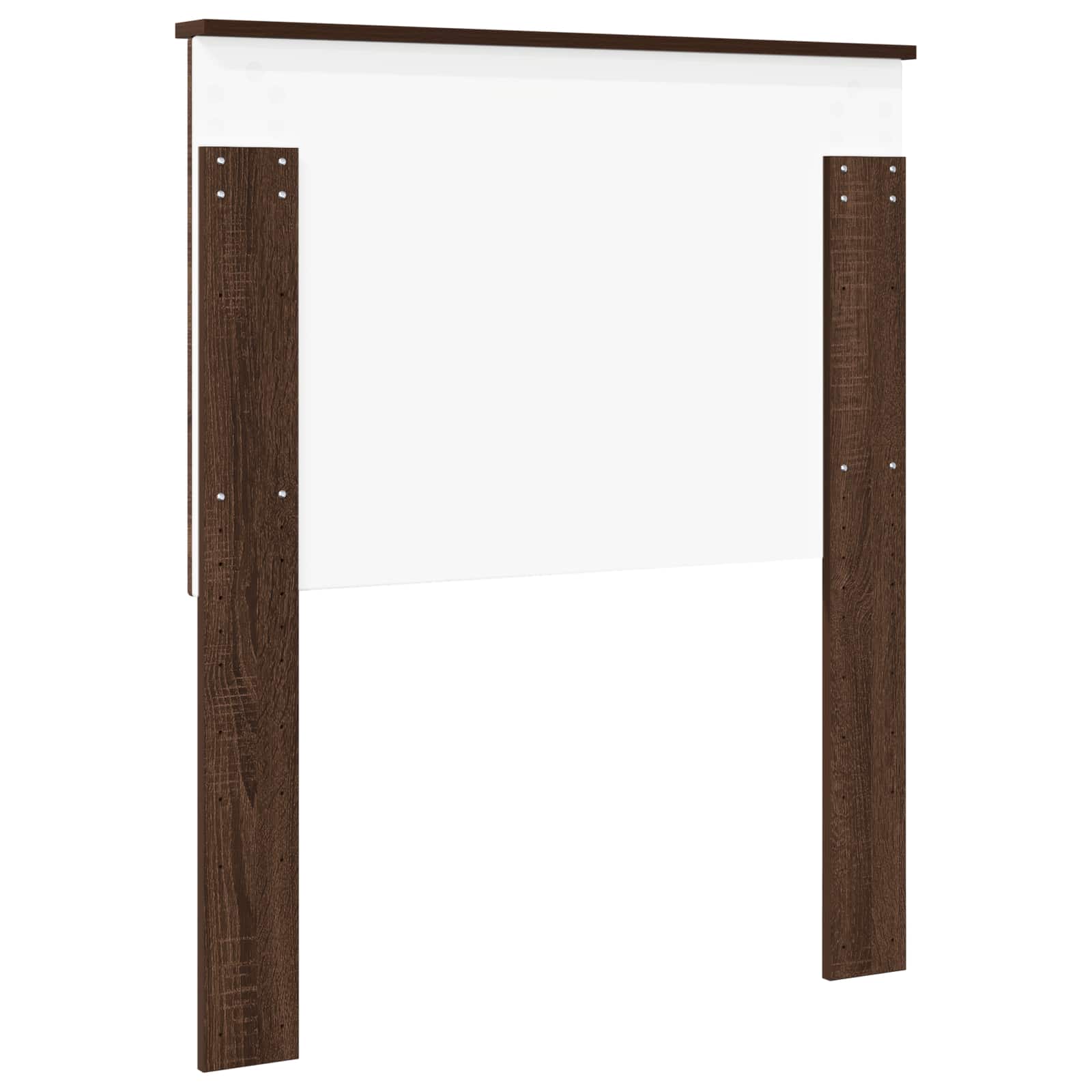 Kopfteil mit Kopfteil Braun Eichen-Optik 80 cm Holzwerkstoff