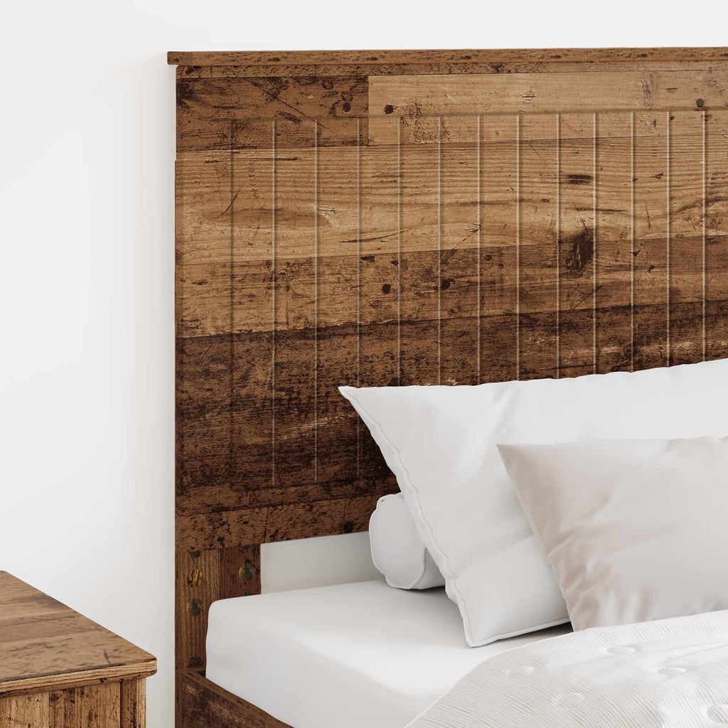 Kopfteil mit Kopfteil Altholz 80 cm Holzwerkstoff