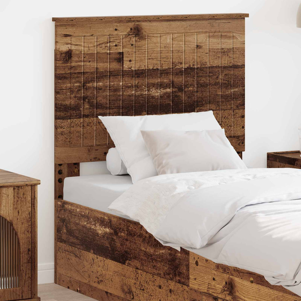 Kopfteil mit Kopfteil Altholz 80 cm Holzwerkstoff