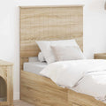 Kopfteil mit Kopfteil Sonoma-Eiche 75 cm Holzwerkstoff