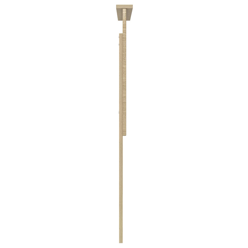Kopfteil mit Kopfteil Sonoma-Eiche 75 cm Holzwerkstoff