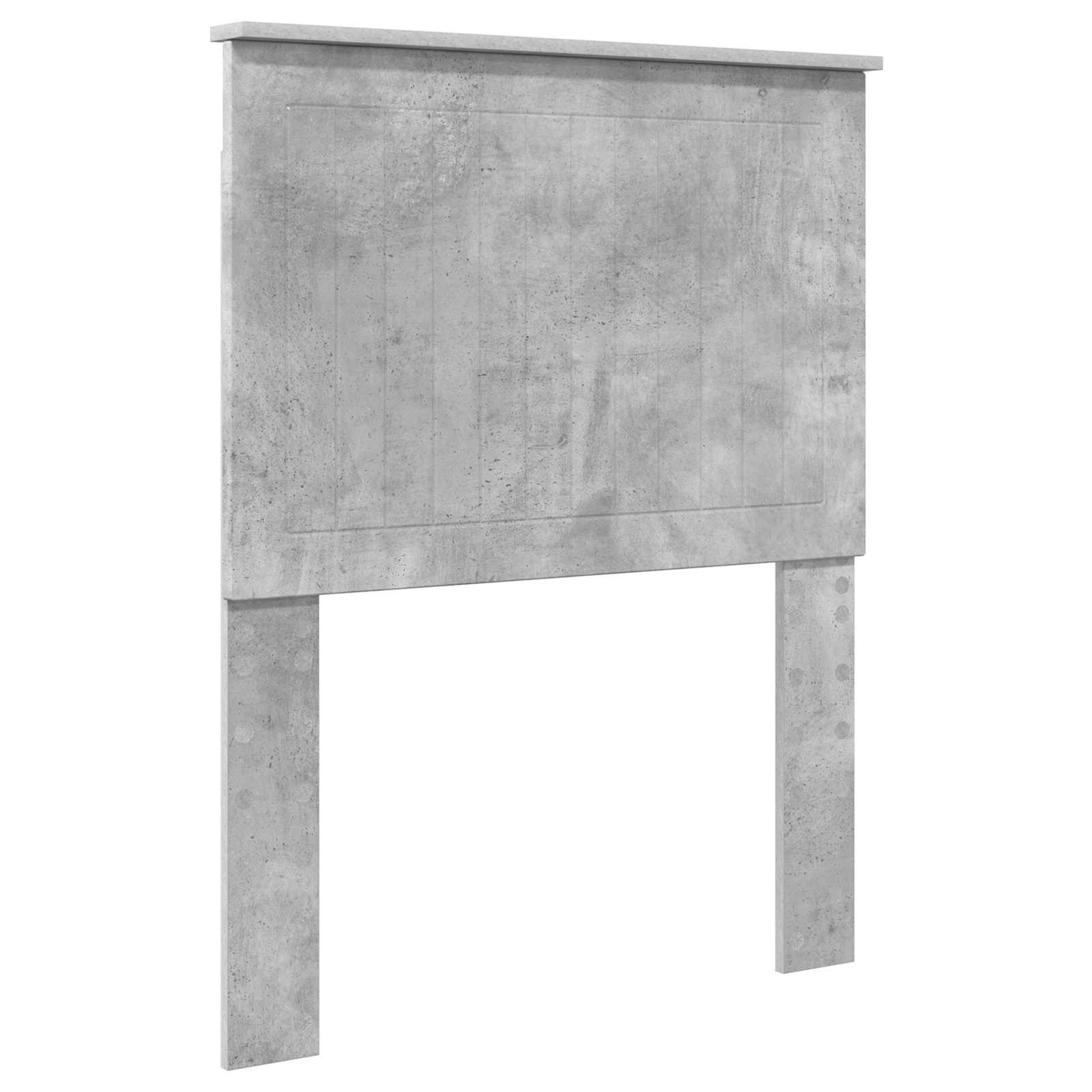 Kopfteil mit Kopfteil Beton Grau 75 cm Holzwerkstoff