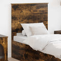 Kopfteil mit Kopfteil Geräucherte Eiche 75 cm Holzwerkstoff