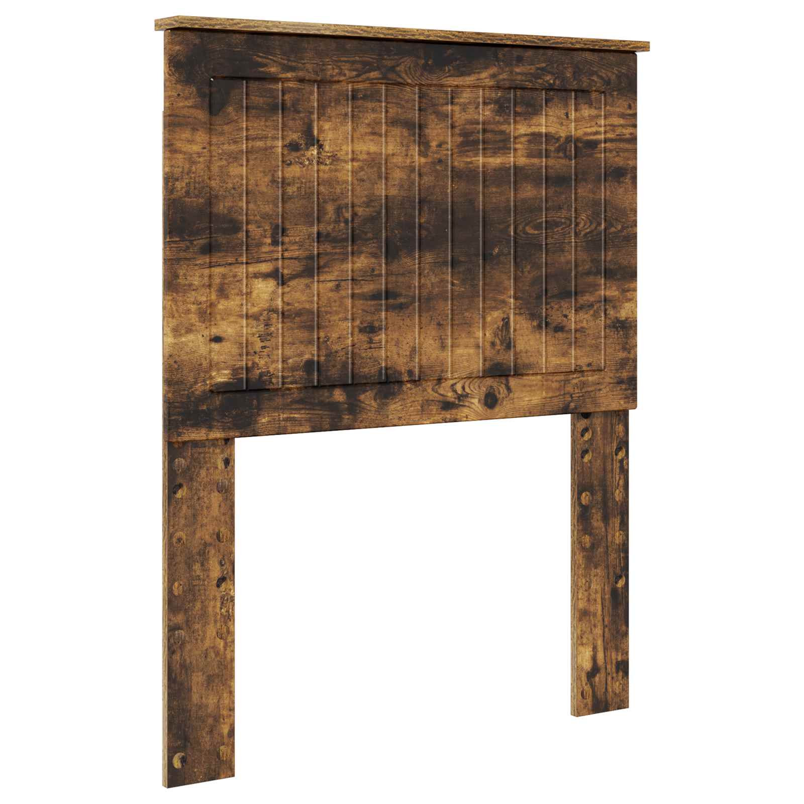 Kopfteil mit Kopfteil Geräucherte Eiche 75 cm Holzwerkstoff