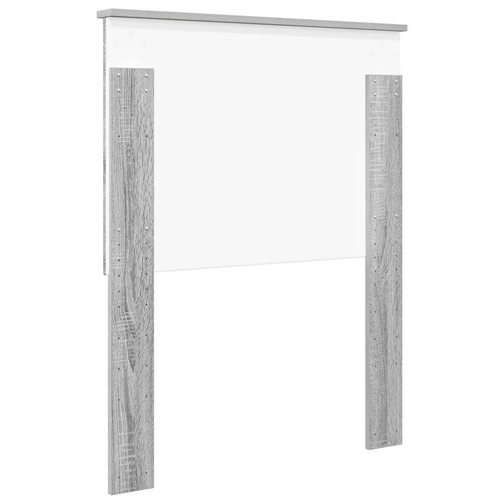 Kopfteil mit Kopfteil Graues Sonoma 75 cm Holzwerkstoff