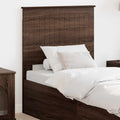 Kopfteil mit Kopfteil Braun Eichen-Optik 75 cm Holzwerkstoff