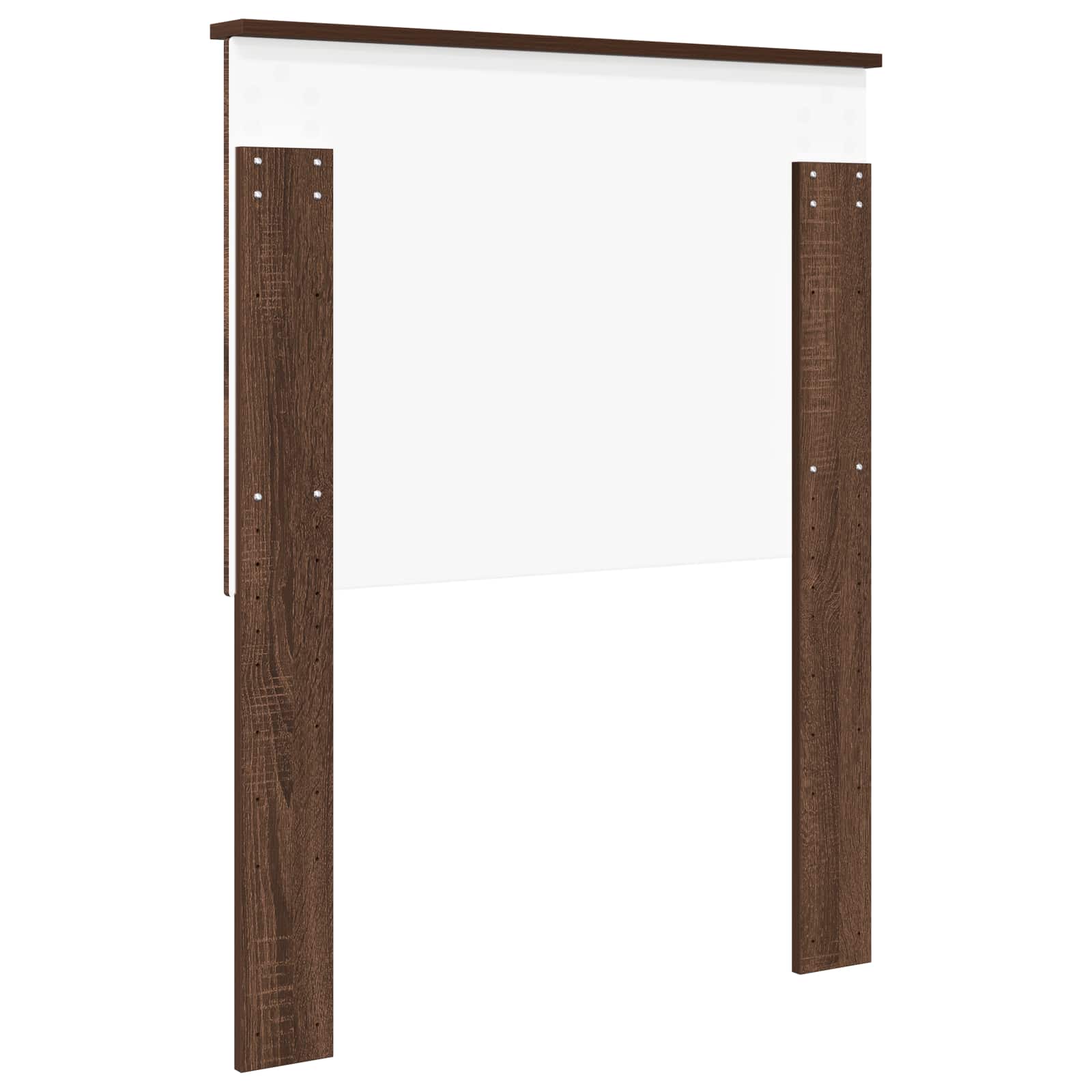 Kopfteil mit Kopfteil Braun Eichen-Optik 75 cm Holzwerkstoff