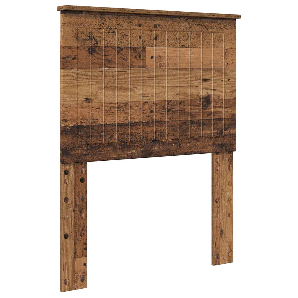 Kopfteil mit Kopfteil Altholz 75 cm Holzwerkstoff