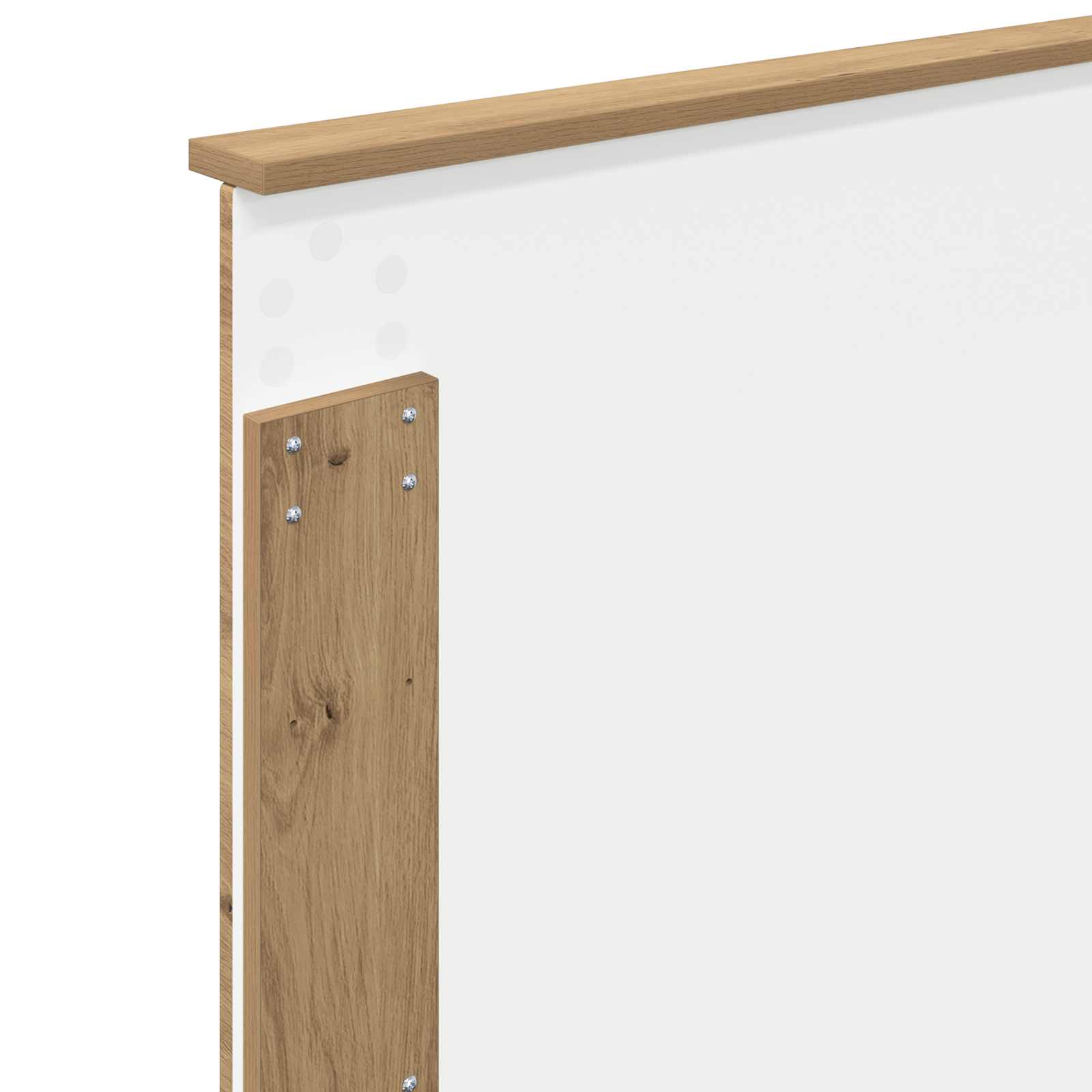 Kopfteil mit Kopfteil Artisan-Eiche 75 cm Holzwerkstoff