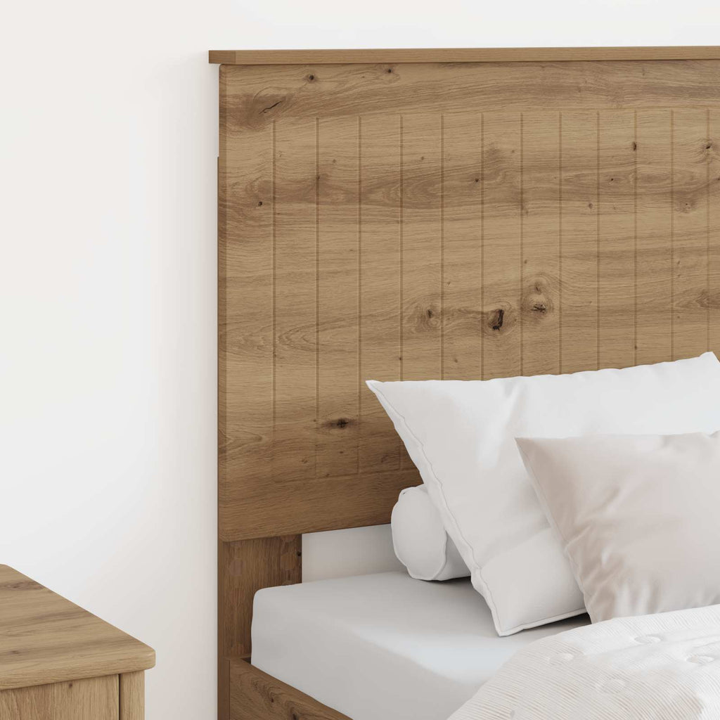 Kopfteil mit Kopfteil Artisan-Eiche 75 cm Holzwerkstoff