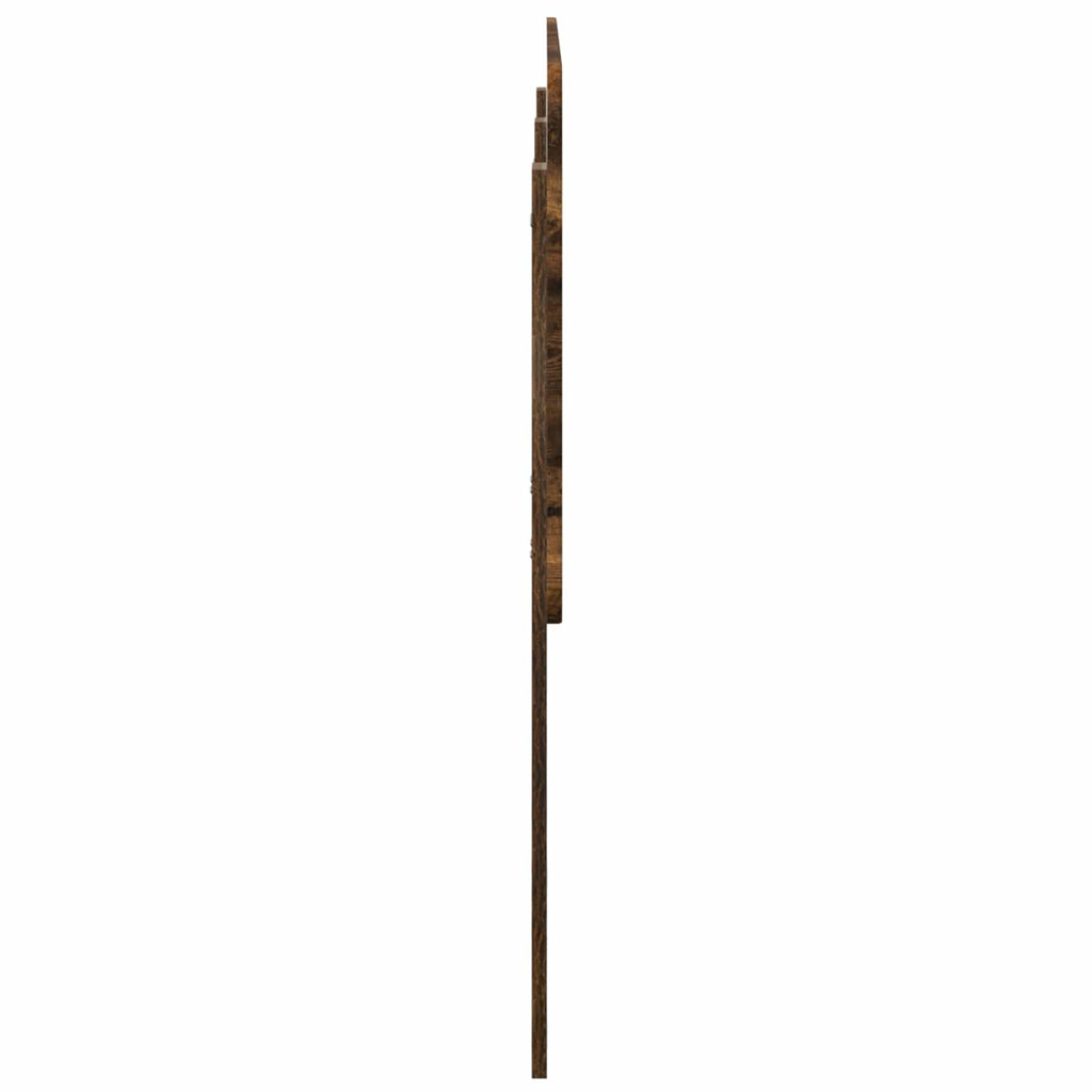 Kopfteil Geräucherte Eiche Holzwerkstoff