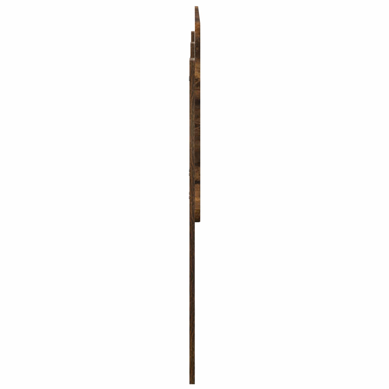 Kopfteil Geräucherte Eiche Holzwerkstoff