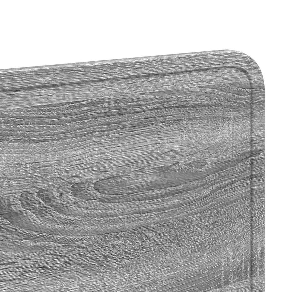 Kopfteil Graues Sonoma Holzwerkstoff