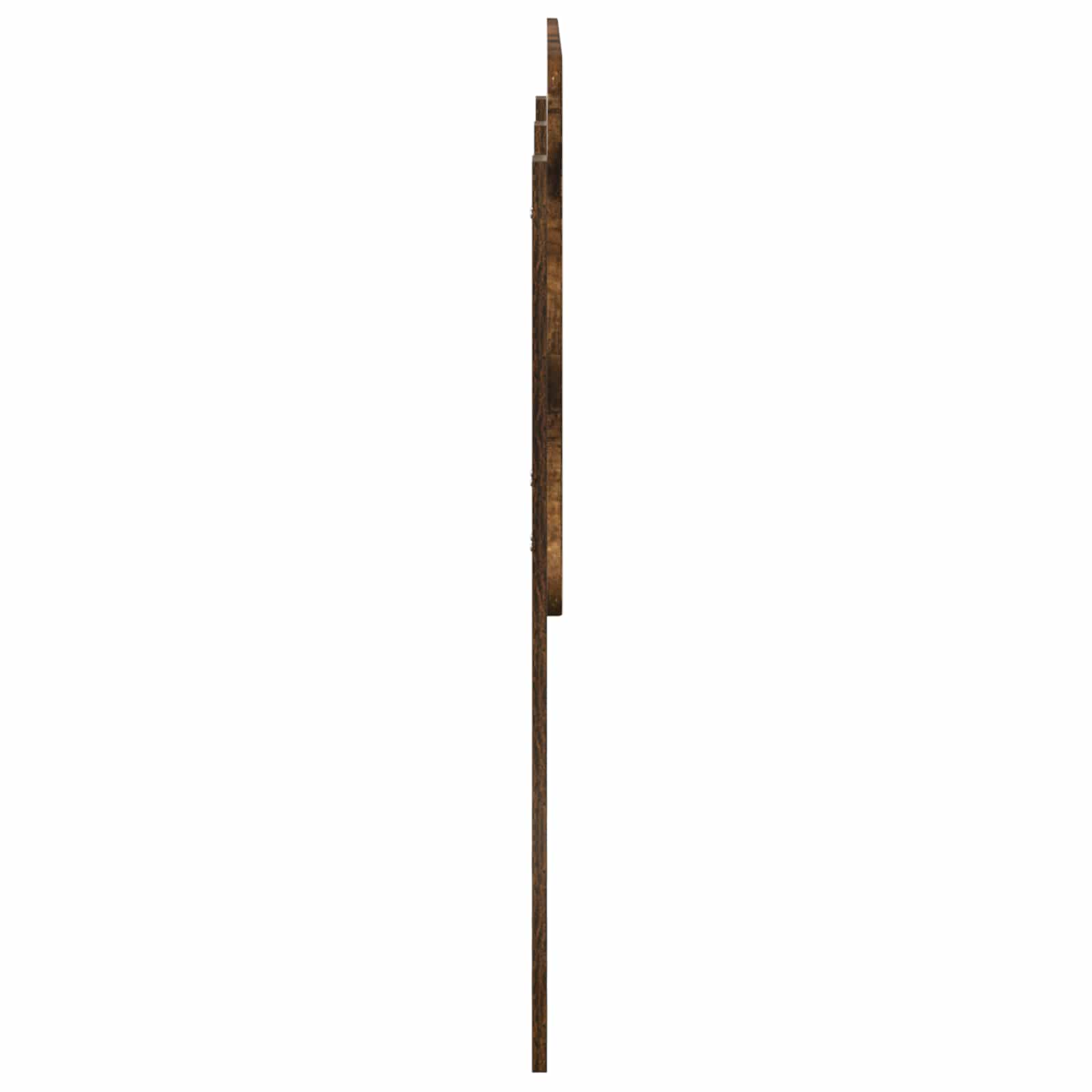Kopfteil Geräucherte Eiche Holzwerkstoff