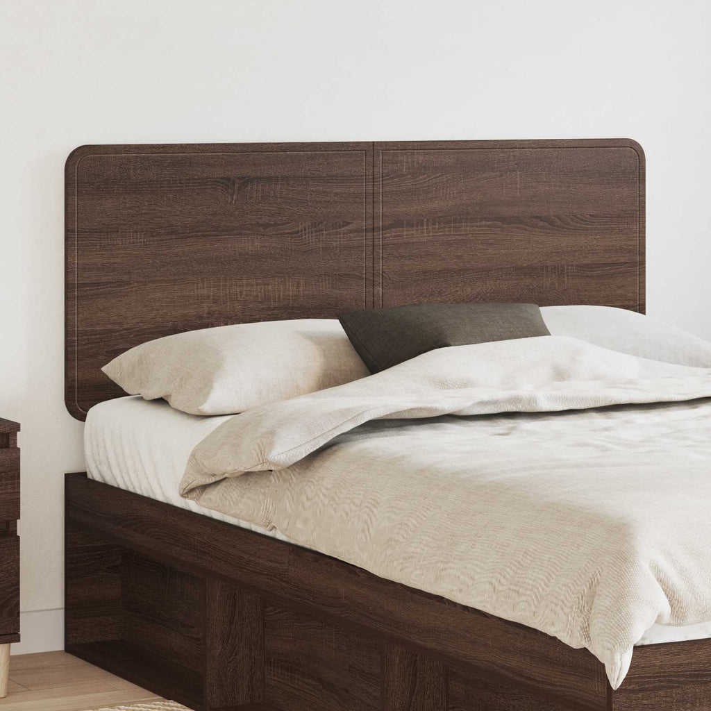 Kopfteil Braun Eichen-Optik 100 cm Holzwerkstoff