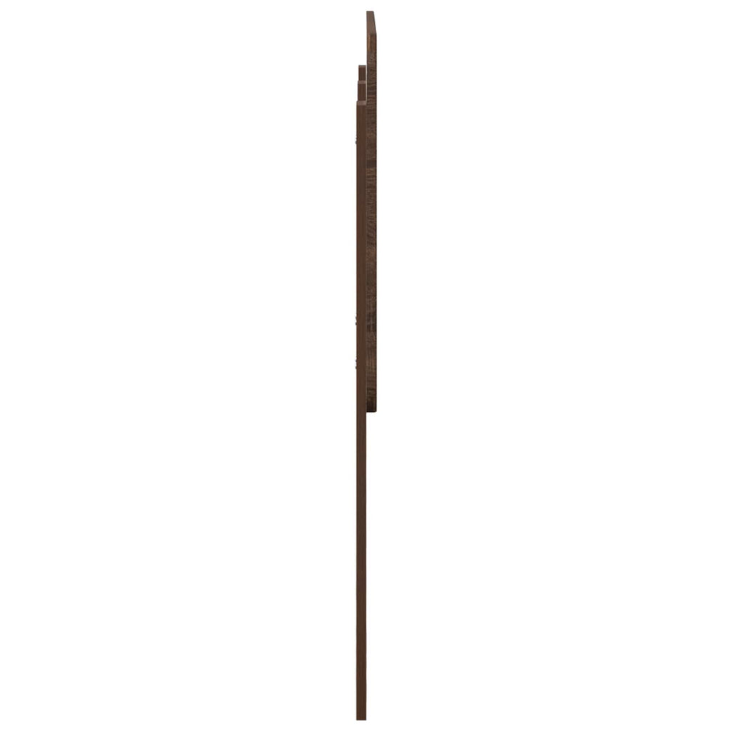 Kopfteil Braun Eichen-Optik 100 cm Holzwerkstoff