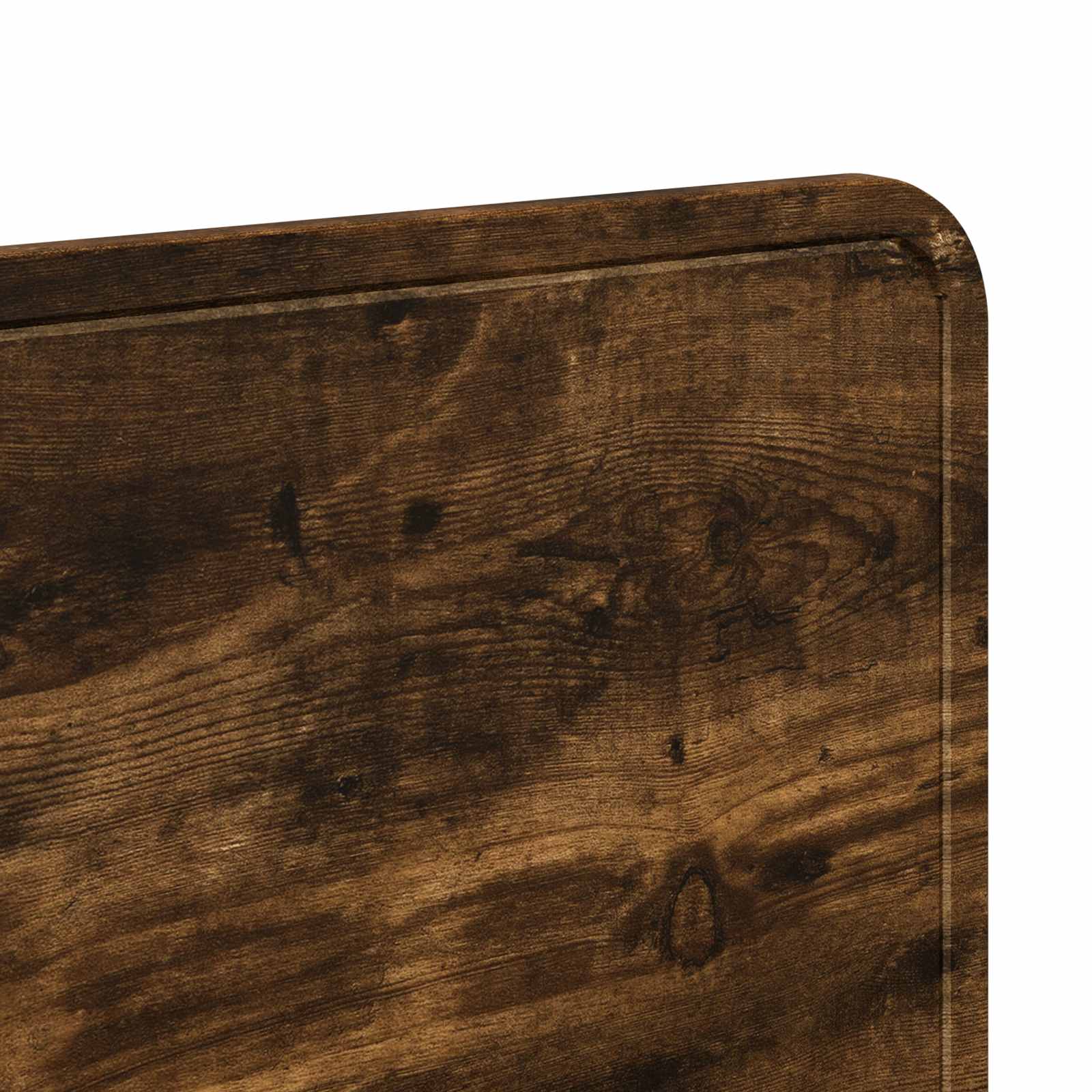 Kopfteil Geräucherte Eiche Holzwerkstoff