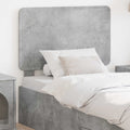 Kopfteil Beton Grau Holzwerkstoff
