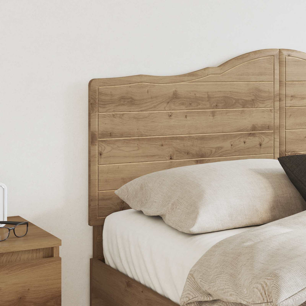 Kopfteil Artisan-Eiche Holzwerkstoff
