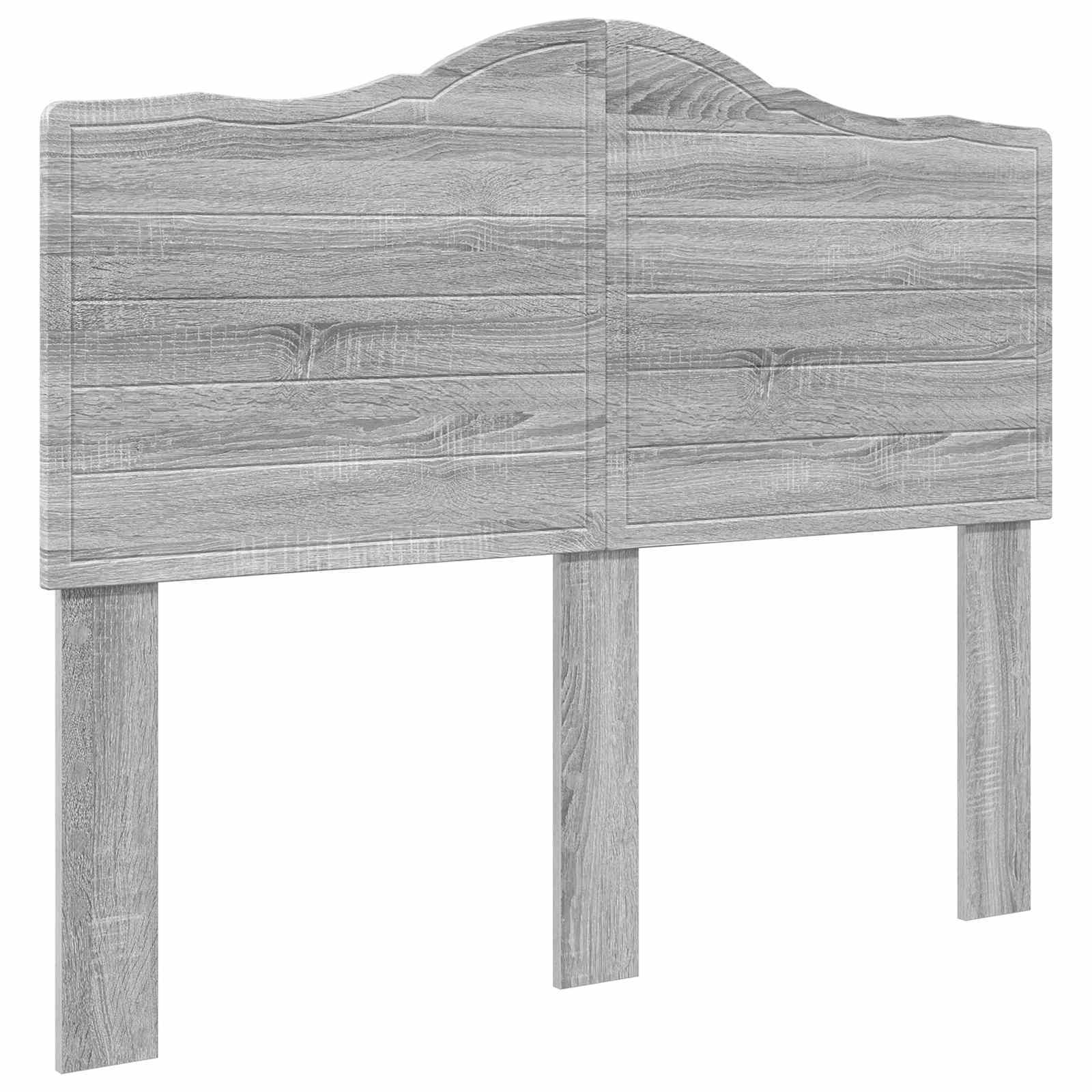Kopfteil Graues Sonoma Holzwerkstoff