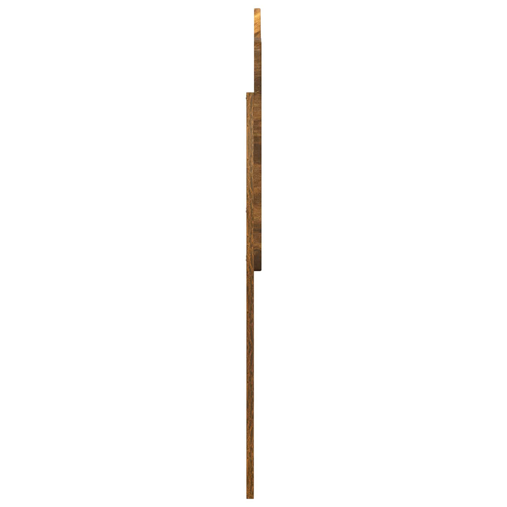 Kopfteil Geräucherte Eiche Holzwerkstoff